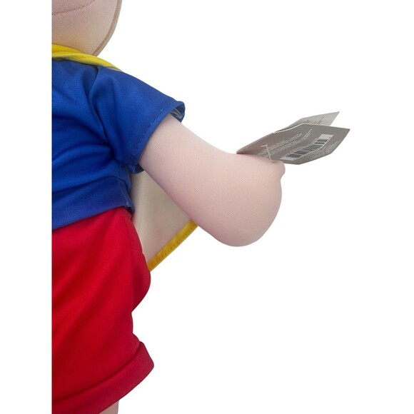Ganz Super Big Brother 14" Stuffed Doll Detachable Hero Cape Embroidered Eyes - Picture 7 of 15